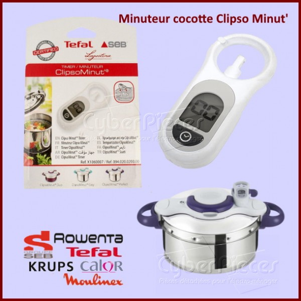 Minuteur SEB pour Clipso Minut Duo-Easy-Perfect