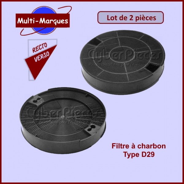 Filtre à charbon Type D29 CYB-002851