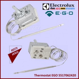 Thermostat EGO 5517062420 Electrolux 5611490011 CYB-208833
