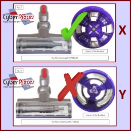 Rouleau de turbo-brosse Dyson 96715701 CYB-138543