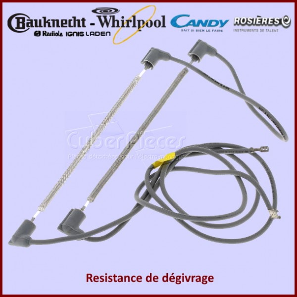 Resistance de dégivrage Whirlpool 482000004120 CYB-435840