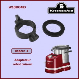 Ecrou + joint robot cuiseur Kitchenaid W10803483 CYB-154215