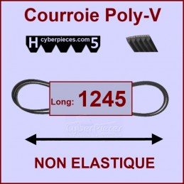 Courroie 1245H5 non élastique CYB-106603