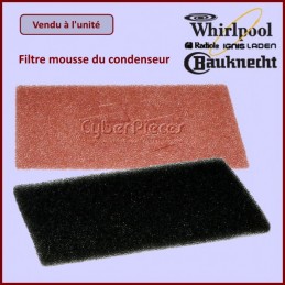 Filtre Mousse du condenseur Whirlpool 481010354757 CYB-404235