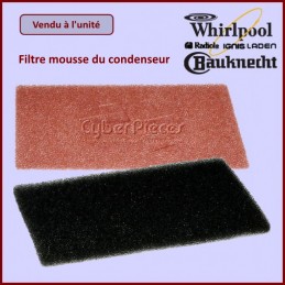 Filtre du couvercle condenseur Candy 40006731 - Pièces sèche-linge