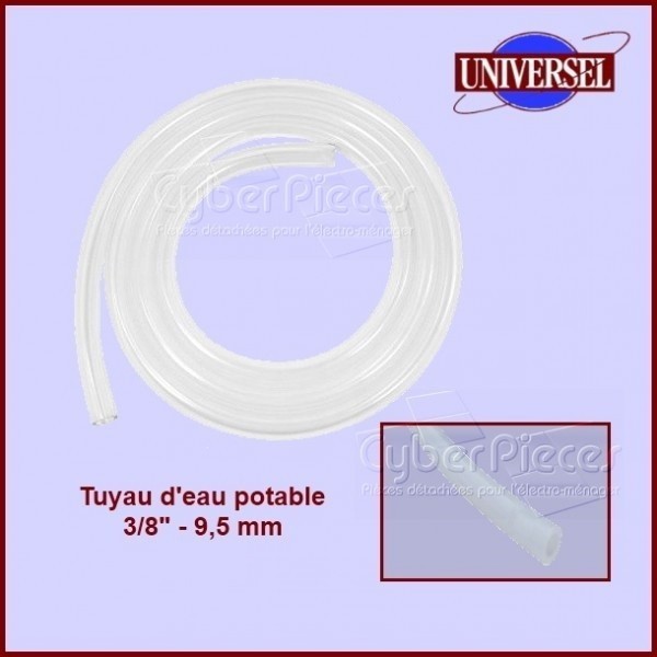 Tuyau souple transparent 3/8 pouce vendu au metre Tuyau souple