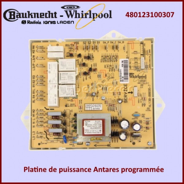 Platine de puissance Antares Whirlpool 480123100307 GA-176828