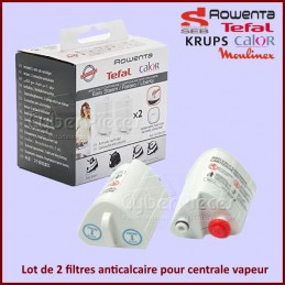 Cartouche anti calcaire (lot de 2) CALOR, ROWENTA XD9060E0