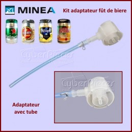 Adaptateur Heineken Transparent avec son tube CYB-233125