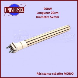 Résistance chauffe-eau stéatite 900W - MONO - Diam 52mm CYB-158817