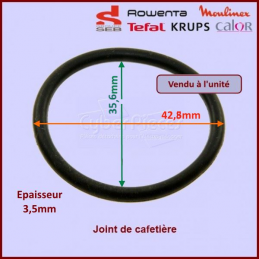 Lot de 2 joints de Piston de cafetière Krups MS-0698568 CYB-403870