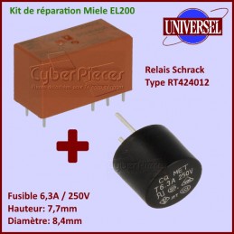 Kit de réparation Machine à laver Miele EL200 GA-017466