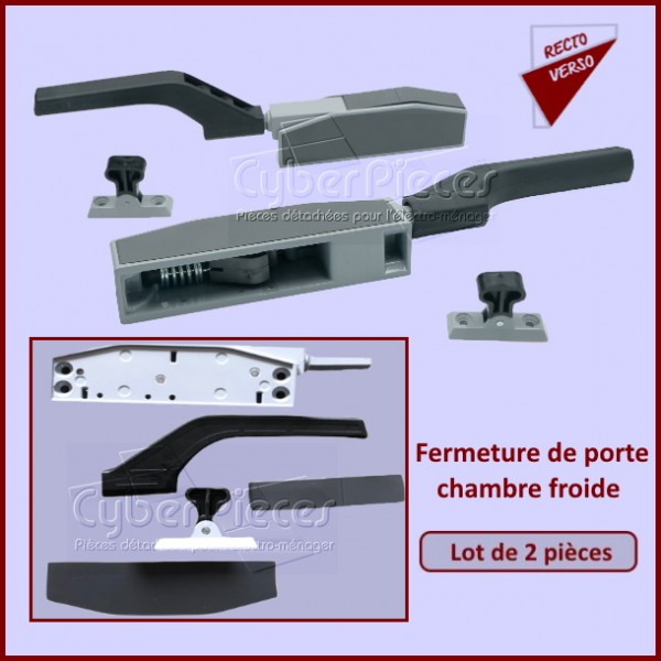 Fermeture de porte de chambre froide BONNET 621 porte 30-120 mm avec clef  PIECE D'ORIGINE