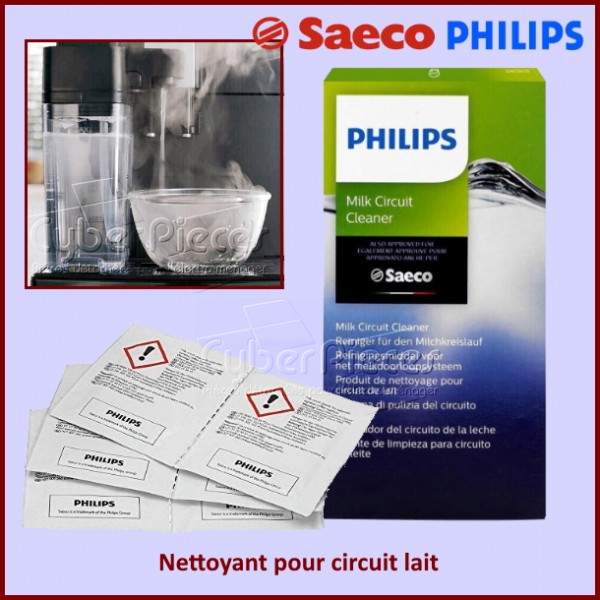 Lot de 6 pastilles dégraissantes pour cafetière Saeco Philips CA6704/1