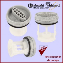 Filtre bouchon de pompe Whilrlpool 481010506380 CYB-155342