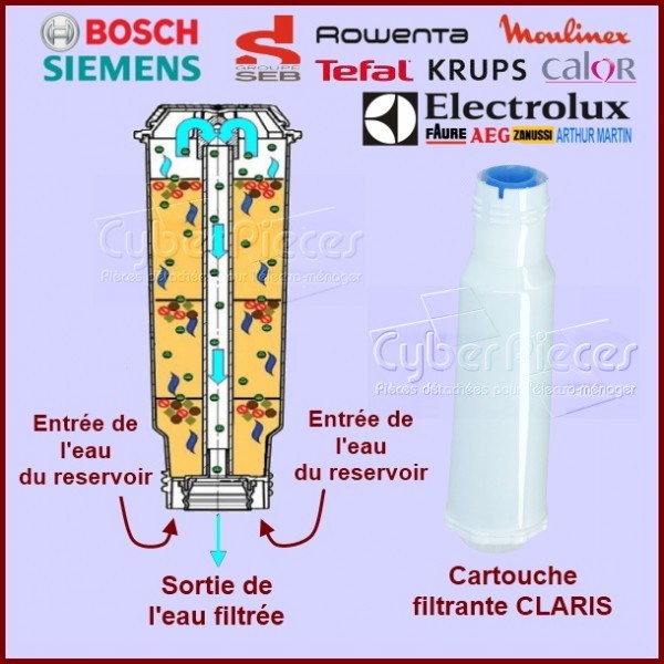 Filtre à eau Claris 00461732 - TCZ6003 CYB-077811