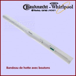 Bandeau de hotte Whirlpool 481245319571 CYB-194662