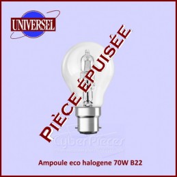 Ampoule eco halogene 70W...