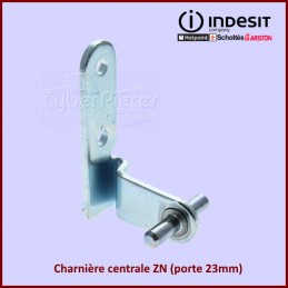 Charnière centrale ZN (porte 23mm) Indesit C00196153 CYB-341868