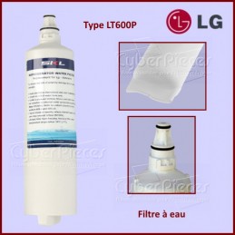 Filtre à eau Type LT600P pour réfrigérateur Us CYB-030137