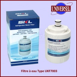 Filtre à eau Type UKF7003 pour réfrigérateur US CYB-076234