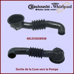 Durite cuve - pompe Whirlpool 481253028938 CYB-084413