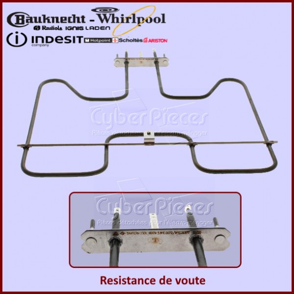 Resistance de voute Whirlpool 481010836643 CYB-190978