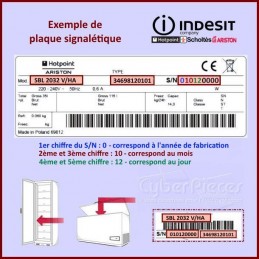 Carte d'affichage Clever Indesit C00305839 GA-142243