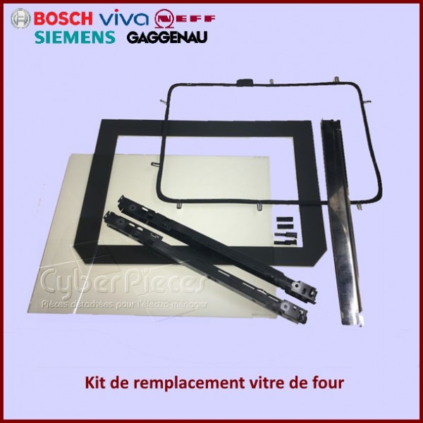 Kit Vitre Intérieure four Bosch 00478073 - 20004273