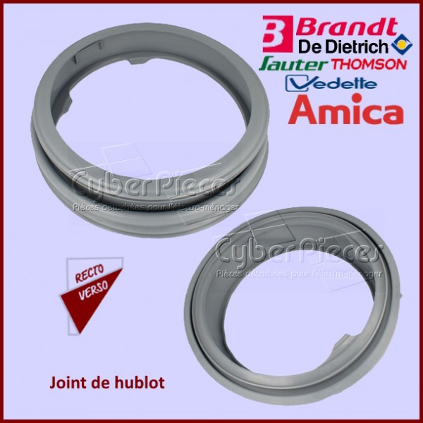 Joint de hublot EUA31-FG90 Brandt AS0040064 CYB-371612