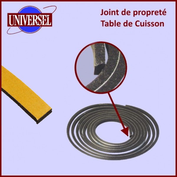 Joint de table 2,25m minimum en mousse autocollant