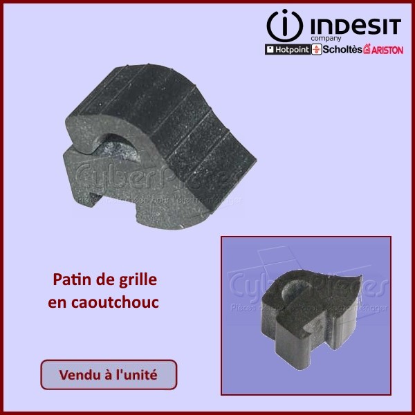 Patin Caoutchouc Grille C00075434 - Pièces table de cuisson