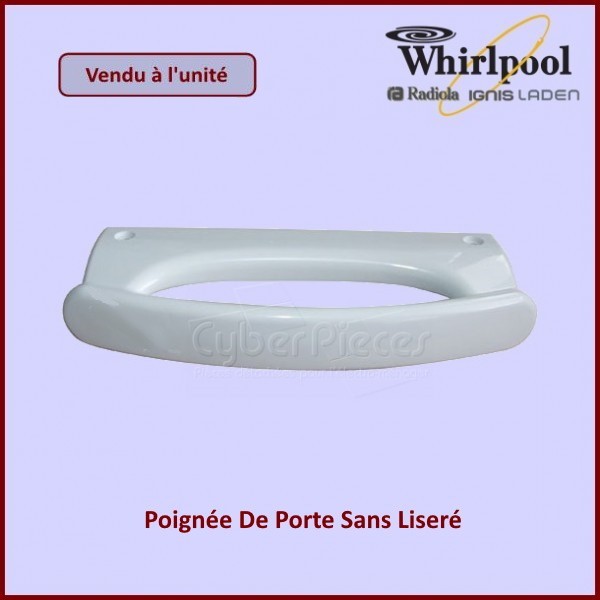 Poignée Porte Whirlpool 481249818347 CYB-197892