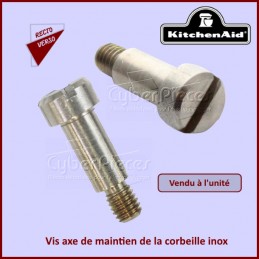 Vis axe de maintien Kitchenaid W10308293 CYB-041386