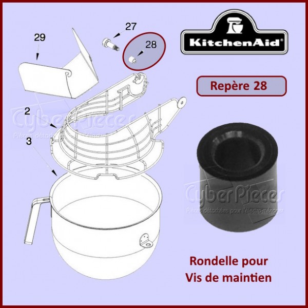 Rondelle Kitchenaid W10445096