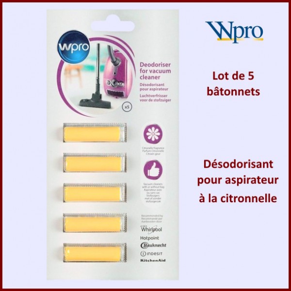 Désodorisant pour aspirateur à la citronnelle CYB-076043