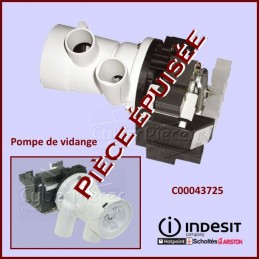 Pompe de vidange Indesit C00043725 ***Pièce bientôt épuisée*** CYB-000512