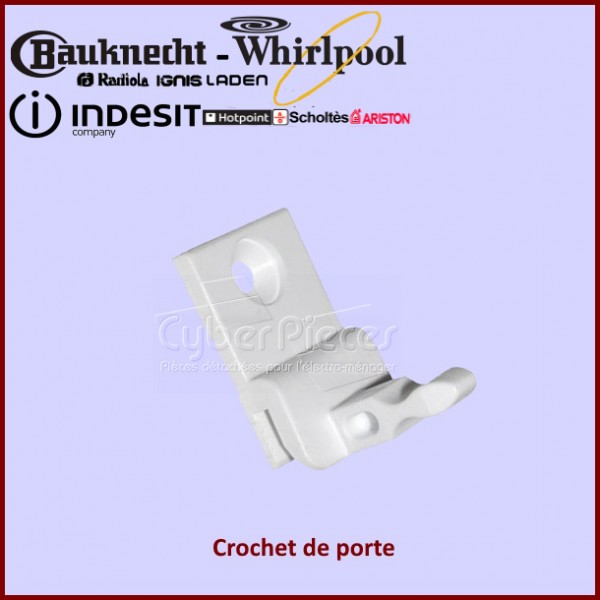 Crochet de porte Whirlpool 481241728092