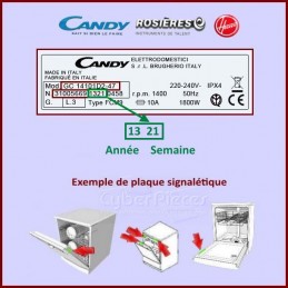 Carte électronique programmée Candy 41012533 CYB-162395