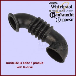 Durite de la boite à la cuve Whirlpool 481253049392 CYB-084512