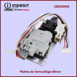 Platine de Verrouillage Bitron Indesit C00259456 CYB-343718