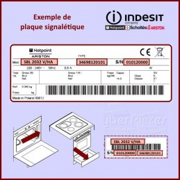 Eeprom Cooking HOT2003 SW Indesit C00115028 CYB-330886