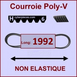 Courroie 1992H6 non élastique CYB-148214