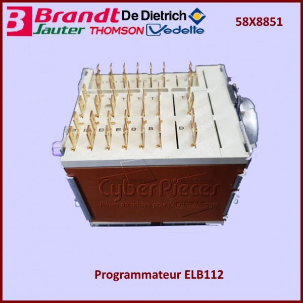 Programmateur ELB112 Brandt 58X8851 CYB-093231