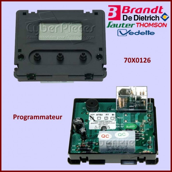 Programmateur Brandt 70X0126 CYB-233637