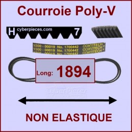 Courroie 1894H7 non élastique CYB-124942