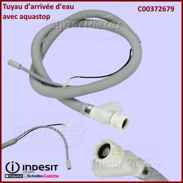 Tuyau dispositif antidebordement Indesit C00372679 CYB-139588