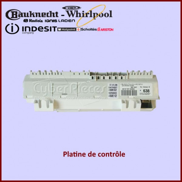 Carte électronique Whirlpool 481221478843 CYB-181242