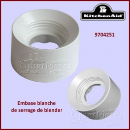 Embase Blanche Kitchenaid 9704251 ***Pièce épuisée*** CYB-042840