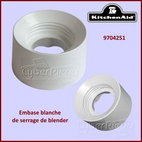 Embase Blanche Kitchenaid 9704251 ***Pièce épuisée*** CYB-042840